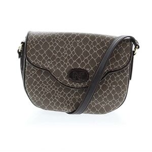 Nina Ricci Patterned Gray Crossbody Bag